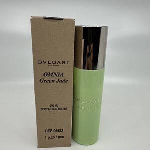 Omnia Green Jade by Bvlgari Body Lotion 6.8 oz for Women - Tester NEW